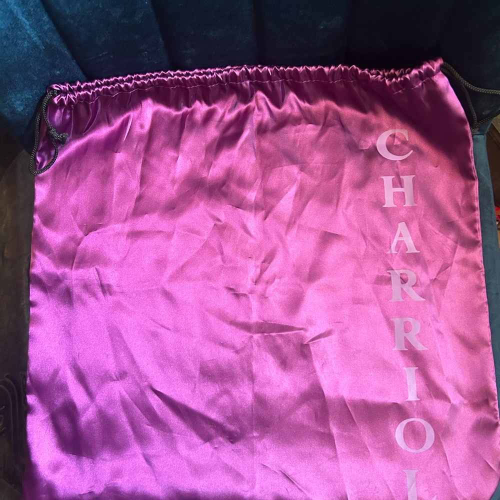 Charriol Vibrant Purple Satin Bag